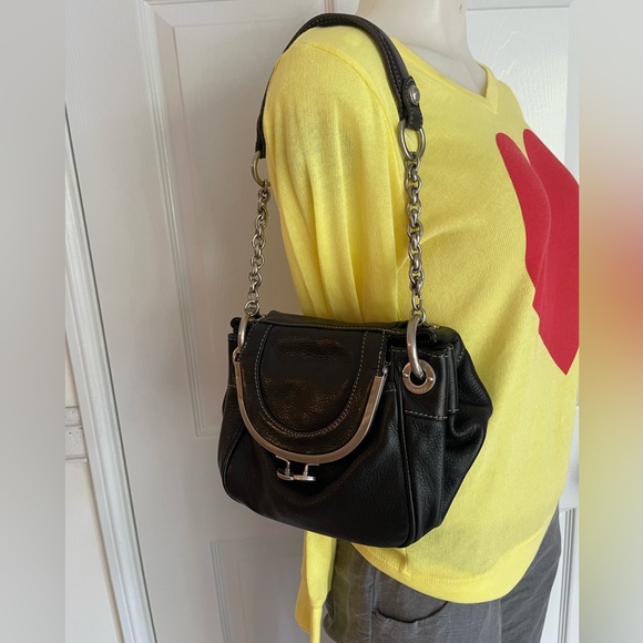 Beautiful all leather small purse by “B Makowsky” surprisingly roomy, - Picture 8 of 9